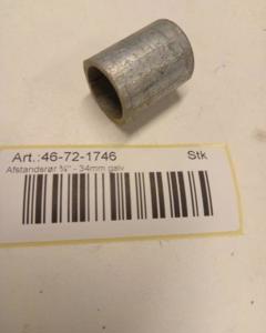 Distance pipe ¾" - 34mm galv